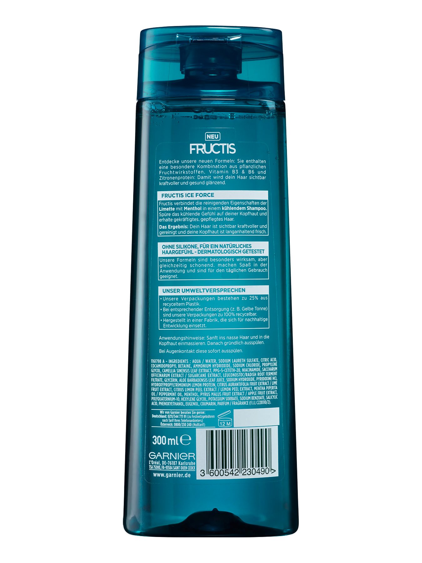 Limette Shampoo back